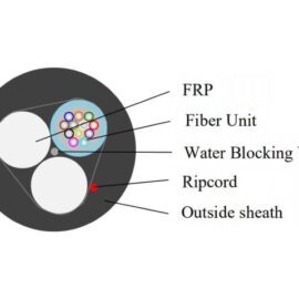 Cable de Fibra Óptica ASU 6 Hilos