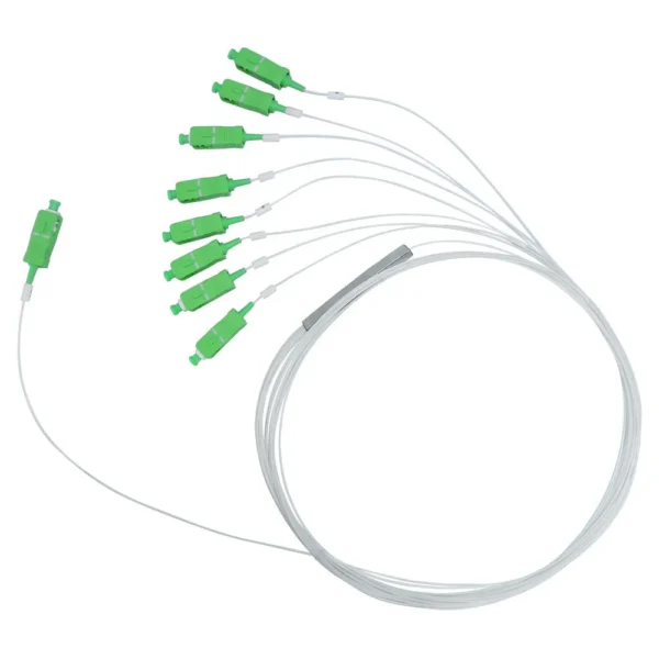 SPLITTER OPTICO 1X8 PLC CON CONECTOR SC/APC G657A1 X 1 METRO